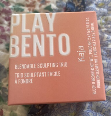 NWT Kaja Play Bento Blendable Sculpting Trio- Shade 01 Butter Up Exp. 2026