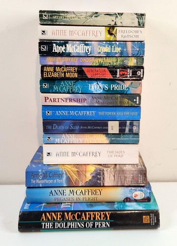 14 x Anne McCaffrey VINTAGE FANTASY Novels (2 x HC 12x PB) Dragonriders of Pern - Picture 3 of 18