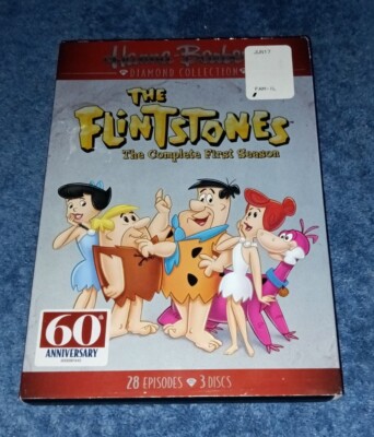 The Flintstones: The Complete First Season DVD 3 Disc Set Hanna