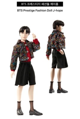BTS ドール服　フード付チェックシャツセット　J-hope BTS ドール服フード付チェックシャツセットJ-hope