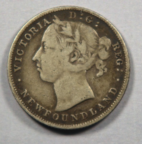 1888 Newfoundland Canada Victoria 20 Cents 20c