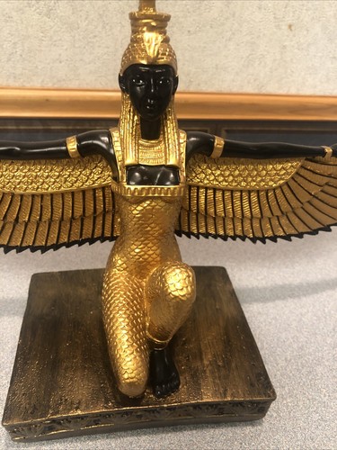 Beautiful Maat Statute Imported From Egypt, Branded New, Rare, Unique, Amazing! - Picture 11 of 11