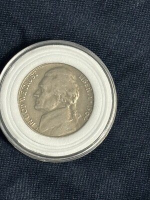 1964 Jefferson Nickel No Mint Mark Coin Rare Error