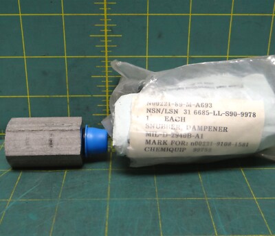 Chemquip Fluid Pressure Dampener Adapter P/N 175KNC1UE Type 2 Class Comp C
