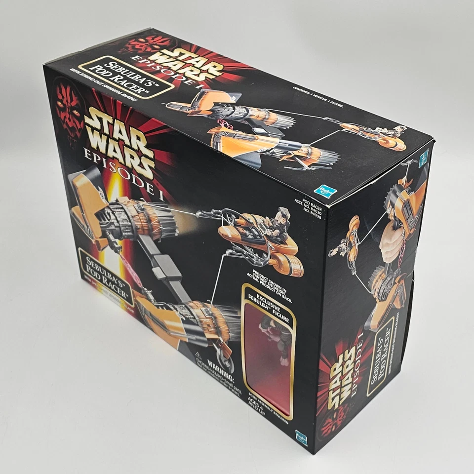Star Wars Episode I Sebulba's Pod Racer 1st Release (Seal Broken) - image 2 of 4