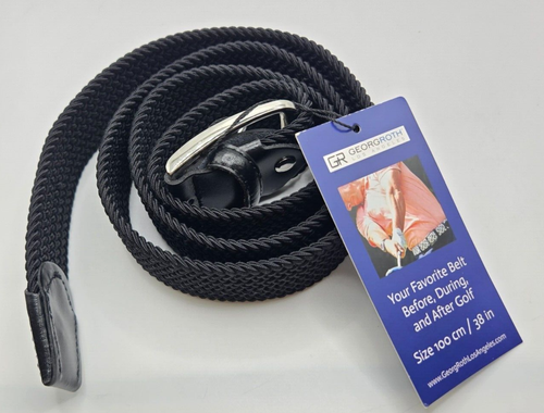 Georg Roth Los Angeles Belt Black 38in BONN-9088 | eBay