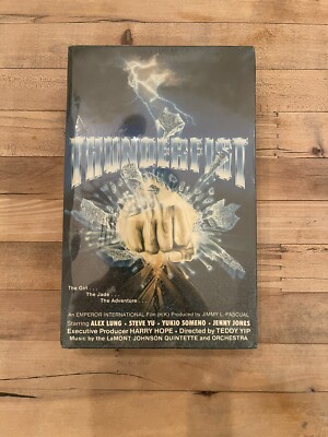 Thunderfist Original Academy Big Box VHS 1985 Martial Arts Action Crime Sealed!
