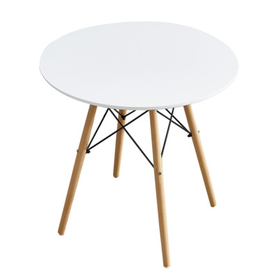 60/80 cm runder Esstisch und 2/4 Stühle optional Lounge Bar Wohnmöbel