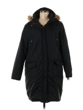 Just Fab Women Black Coat M