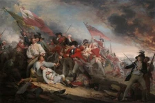 John Trumbull : "The Battle of Bunker's Hill" (1786) - Giclee Fine Art Print