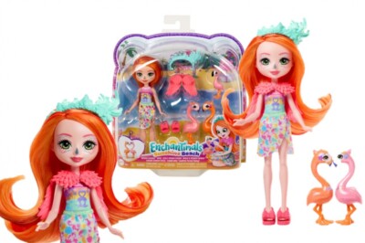 194735188246 ENCHANT RODZINA FLAMINGOW FLORINDA HRX85 WB8 MATTEL