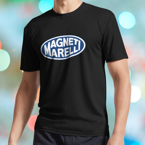 ALTRA MAGLIETTA FANTASTICA MAGNETI MARELLI LOGO T SHIRT UNISEX DIVERTENTE USA TAGLIA S 5XL