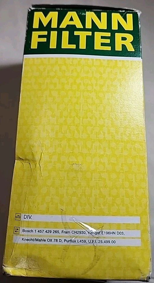Filtro de aceite PF1055/1X Mann-Filter ¡Nuevo en caja!! Foto 3 de 4
