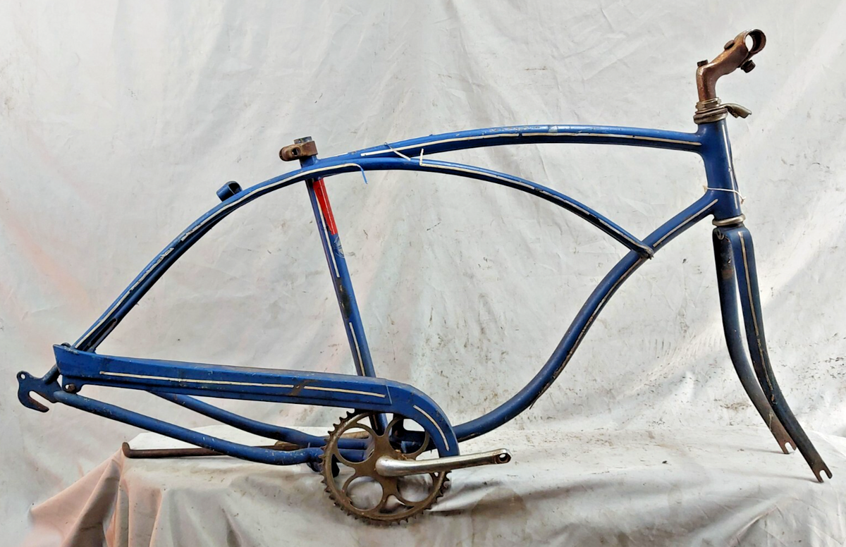 ⭐︎1955⭐︎ 1955 Schwinn Vintage Cruiser Road Bike Frame Set 19