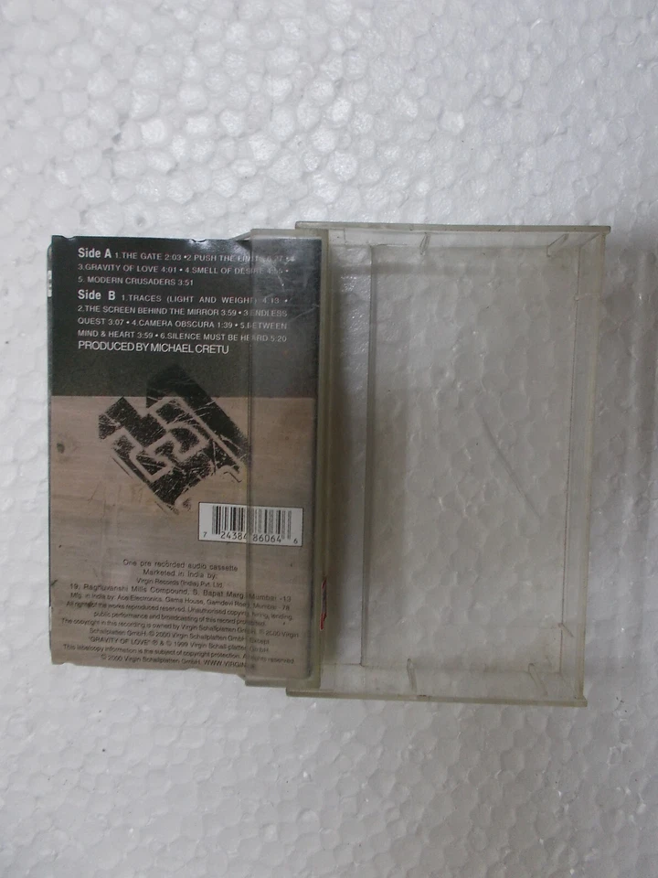 ENIGMA THE SCREEN BEHIND THE MIRROR RARE orig CASSETTE TAPE INDIA  2000 - Image 4 of 4