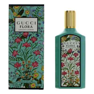 Flora Gorgeous Jasmine by Gucci, 3.3 oz EDP Spray for Women - New Unsealed Box