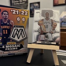 2021-22 Panini Mosaic Basketball Finals MVP Kawhi Leonard #300