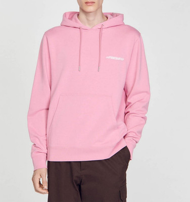 Sandro Paris Herren-Hoodie Größe 2XL mit Kapuze und Logo SHPSW00636 UVP: 195 EUR