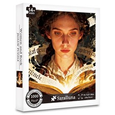 1000 Piece Puzzle Mystical Witchcraft Glowing...