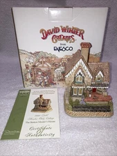 David Winter Cottages Enesco Station Master's House Handmade England 2000 D1070