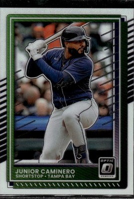 Junior Caminero 2025 Donruss Optic Tampa Bay Rays #40