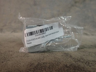 Cisco C9200-STACK-BLANK Catalyst 9200 Stack Blank Covers 800-104610-01 (EE3)