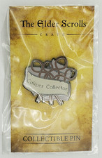 Bagged Carded 2021 Loot Crate "The Elder Scrolls Caliper Collector" Enamel Pin