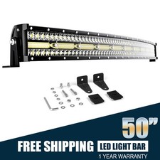 Triple Row 50 Inch 288w Led Light Bar Flood Spot Combo Off Road Light For Truck Triple Row 50 Inch 288w Led Light Bar Flood Spot Combo Off Road Light For Truck