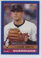 2025 Topps Heritage Dark Blue Border Cade Smith #307 0y5c