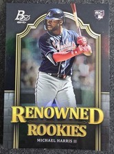 2023 Bowman Platinum Renowned Rookies - Michael Harris II #RR-9 (RC)