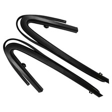 2x Left Right Front Window Garnish Glass Molding Trim For Honda Civic 2006-2011 2x Left Right Front Window Garnish Glass Molding Trim For Honda Civic 2006-2011