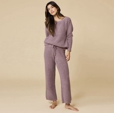 NWT, Softies Waffle Marshmallow Boatneck Lounge Set, XS, Ret 160