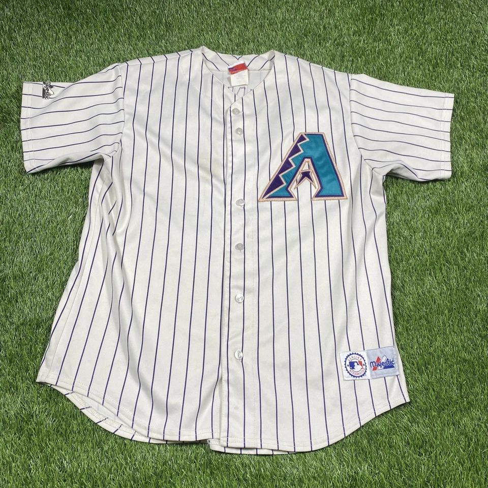 VTG Randy Johnson Arizona Diamondbacks Jersey Mens Large Majestic Stitched #41 - Image 2 of 4