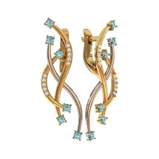 2 pairs Earring Wax patterns for lost wax casting Gold Jewelry/waxes_0567