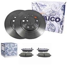 VAICO BREMSSCHEIBEN 278mm + BELÄGE HINTEN passend für FIAT 500X + JEEP RENEGADE