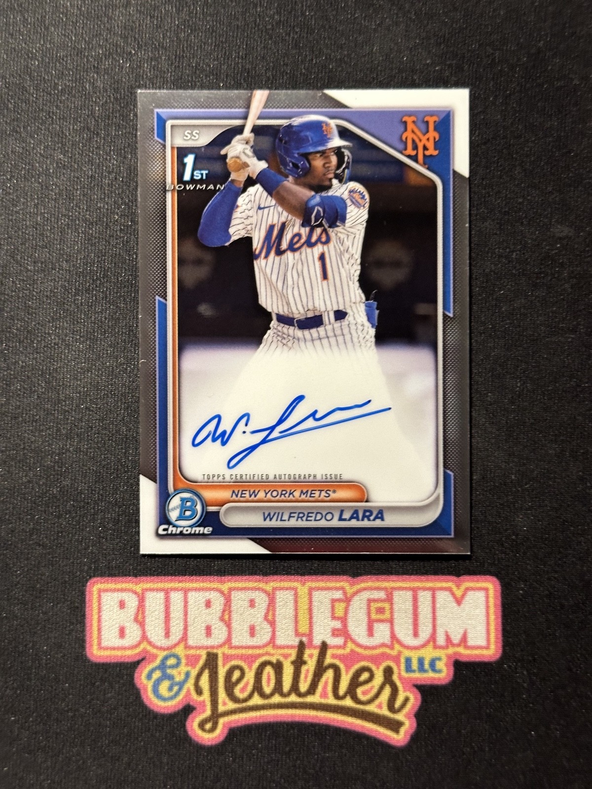 2024 Bowman Chrome Wilfredo Lara 1st Prospect Auto - Mets / Marlins CPA-WL