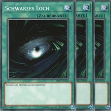 yugioh 3x Schwarzes Loch YSKR-DE028 COMMON DEUTSCH