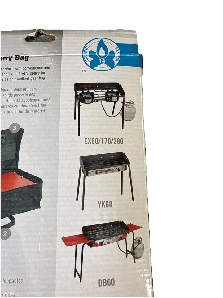 Bolsa de transporte CAMP CHEF de dos quemadores para estufa de campamento de 14" ~ NUEVA ~ SOLO bolsa Foto 4 de 4