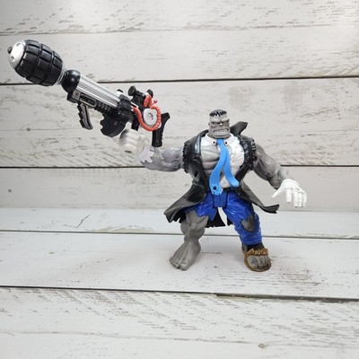 ToyBiz Marvel Incredible Hulk Grey Hulk Battle Damaged 1996 6.5'' Vintage Figure