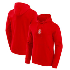 Germany Men's Football Hoodie DFB Frauen Small Mono Red Top - New