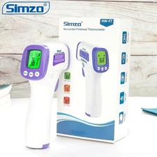 Simzo Non-Contact Digital Infrared Forehead Thermometer HW-F7 - New in the Box