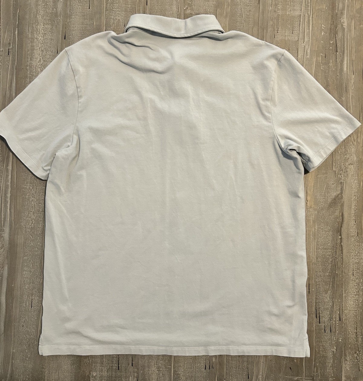 Express Men's Gray Solid Everyday Performance Pol… - image 2