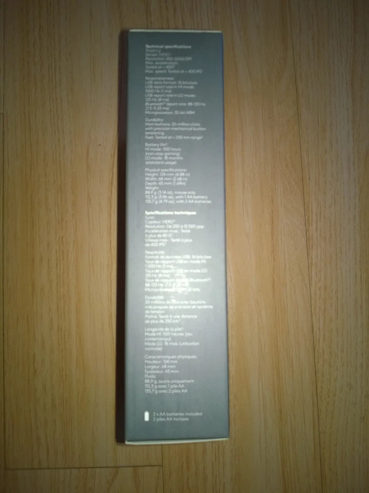 Logitech G603 Wireless Gaming Mouse - Black - Image 4 of 4