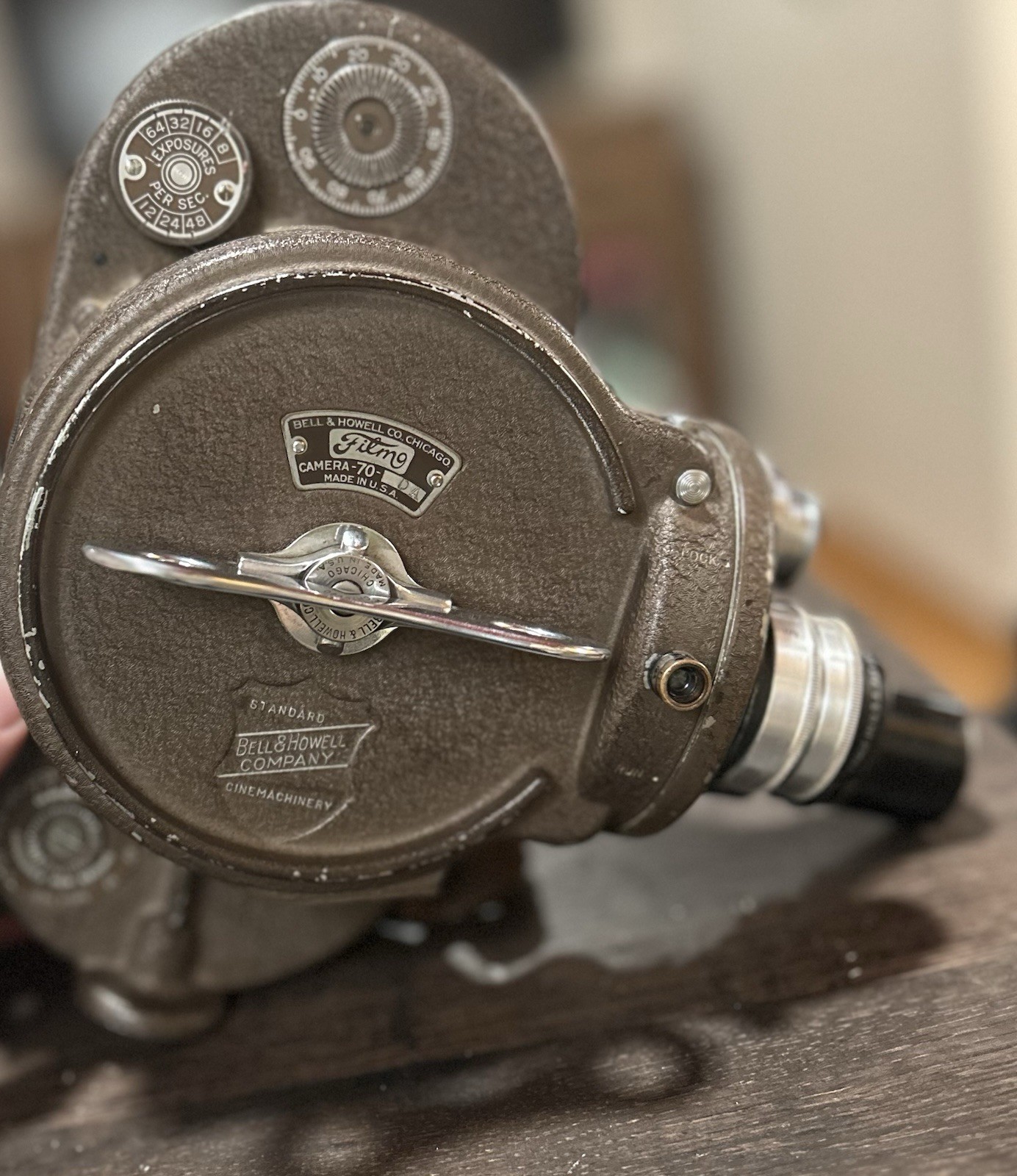 Bell & Howell Filmo 70 vintage camera equipment - eBay listing photo 1