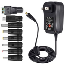 Universal 12V AC DC Power Adapter Adjustable 3V-12V 30W Charger 5ft Cord
