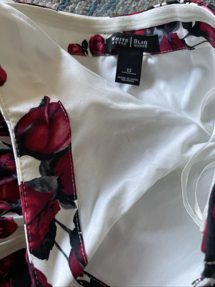 Top corsé halter bustier para mujer White House Black Market talla 12 cremallera lateral Foto 4 de 4