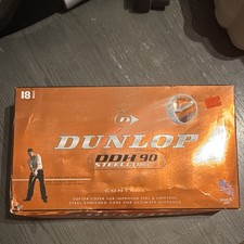 Dunlop DDH 90 Steelcore Control Golf Balls 18 Pack White Softer Cover Steel Core