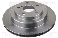 2X NK Bremsscheibe 204411 Passend FüR Subaru
