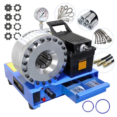 #ad Pneumatic Hydraulic Hose Crimping Machine 40MPa High Pressure Pipes Crimper $699.00