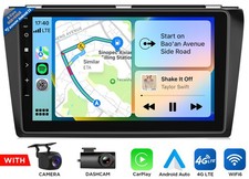 9 inch QLED 6 64 Android Car Stereo GPS Navigation for Mazda3 2004-09 aftermarkt